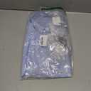 Van Heusen Mens Short Sleeve Dress Shirt Regular Fit Oxford Solid (17.5"-18" Neck, Blue)