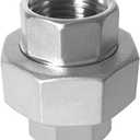 304 Stainless Steel Union 3/4" NPT Female Thread Cast Pipe Fitting