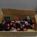 1200 lb Capacity - Heavy Duty Furniture Movers with Wheels and Moving Dolly, Includes Furniture Lifter Jacks Tool Set, Gliders, Sliders, 5 Rollers Casters Cart. Easily Move Furniture, Piano, Equipment (5.3" x 5.3", Black)