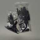 Masijssa T13 3D Action Figures Set Titan 13 Action Figure Dummy 3D Printed Robo MultiJointed Movable Toy with Full Articulation for Collectors Desktop (Assembly Completed Pure Black Figure + Dog)