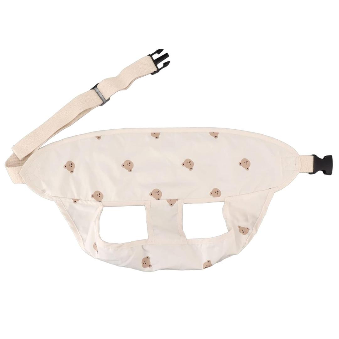 Adjustable Baby Safety Harness Strap, Soft Polyester Waist Belt for High Chairs Travel Dining Outdoor Home (Type 2)