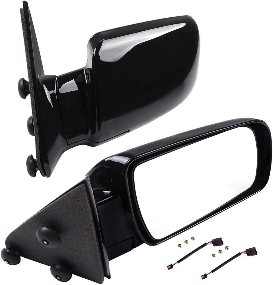 SCITOO Side View Mirrors A Pair of Mirrors Compatible with 1988-1999 For Chevy C1500 C2500 C3500 For Chevy K1500 K2500 K3500 1995-2000 For Chevy Tahoe Manual Folding 15036360