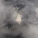 Latepis Faux Fur Throw Blanket for Couch, Soft Luxury Faux Fur Bubble Blanket for Sofa and Bedroom, Plush Thick Warm Cozy Fluffy Blanket for All Seasons, 50 x 60, Tie-dye Blue