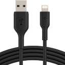 Belkin BoostCharge Lightning Cable - 3.3ft/1M - MFi Certified Apple iPhone Charger USB to Lightning Cable - iPhone Cable - iPhone Charger Cord - Apple Charger - USB Phone Charger - Black