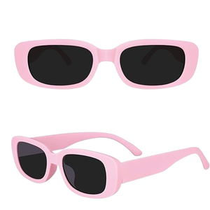 LotsBuyLots 4 Pack Retro Rectangle Sunglasses Women Vintage Square Glasses for Bachelorette Party Favors Bridesmaid Gifts