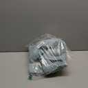 Laura Ashley - Reversible Cotton Bath Mat, Premium Bathroom Dcor, Machine Washable Bathroom Rug, Highly Absorbent, 17"x24"/20"x32" 2-Piece Set, Aqua