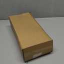 Floor Scrub Brush with Long Handle, 3 in 1 Scrape and Heavy-Duty Stiff Bristle Scrubber Brush for Cleaning Shower Bathroom, Patio, Pool, Garage, Kitchen, Wall and Deck (White, 1 Pack)