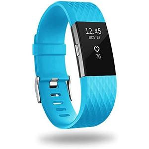 POY Replacement Bands Compatible for Fitbit Charge 2, Classic Edition Adjustable Sport Wristbands