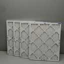 Clorox 16x20x1 Air Filter, MERV 11 Pleated HVAC AC Furnace Air Filters, MPR 1000 & FPR 7  Pack of 4