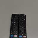 (Pack of 2) Universal Remote Control for Insignia/Toshiba/Samsung/TCL/Vizio/Pioneer/Roku Smart TVs Remote Replacement, Compatible with Voice Smart TV