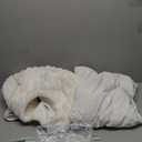 Dogpals Indoor Cat House - Large Cat Bed Cave with Fluffy Balls and Scratch Pads, Foldable House and Apartment with Pads, Suitable for Multiple Cats(White, Large) (Whiite)