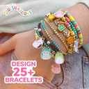 Original Squishmallows Bracelet Design Set, Cute & Friendship Bracelet Kit, Jewelry Making Kit, Charm Bracelet Making Kit, Beading & Jewelry Making, Friendship Bracelet Making Kit