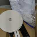 RUBFAC Balloon Arch Kit, 8ft Tall & 9ft Wide Adjustable Balloon Arch Frame Stand with 2 PVC Bases,2 Water Fillable Bags, 50pcs Balloon Clips for Wedding Party Baby Shower Supplies Christmas Decoration