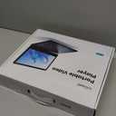 ieGeek 15.9" Portable DVD Player with 14.1" Swivel Screen, HDMI Input, 6-Hour Rechargeable Battery, Region Free, USB/SD Playback, Ideal Gift for Seniors, Kids and Travel, Black