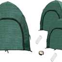 Winter Plant Covers for Snow and Ice Protection Shrub Cover Freeze Protection Plant Tent Protect Outdoor Plant and Potted Plant from Snow Frost Sun and Animal with Zipper Door 36*36*40 (2Packs)