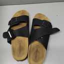 CUSHIONAIRE Lane Cork Slide Women's Sandals, Comfortable Sandals for Women
Molded Cork Footbed, Slide Sandals for Women, Adjustable Buckle, Sandals for Wide Feet, Cushioned Sandals for Women, Open Toe 12