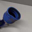3" Universal Cold Air Intake Kit, Aluminum Car Air Intake Pipe Kit (Blue)