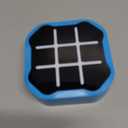 3 in 1 Electronic Tic Tac Toe Game, Handheld Digital Tic Tac Toe Bolt Game with Silent Mode, Portable Learing Toy Gift for Kids & Adults, Blue (One Pack) (Battery-Powered)