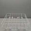 Upgrade 808602302 5304535768 Lower Dishrack Fit For Kenmore For Frigidaire 808602302 Lower Dishrack Assembly with 154174501 Wheels Replace 154432601 154319706 dishwasher bottom basket 1 Year Service