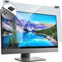 ZYY 23-24 Inch Anti Blue Light Screen Protector for Diagonal 23,23.6,23.8,24 Monitor, Desktop PC UV Blocking Filter (21 1/4 x 13 3/8) for Eye Strain, Hanging Computer Screen Blue Light Blocker