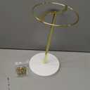 Dahey Headband Holder Hair Bow Organizer for girls Metal Baby Headband Storage with 30 Hooks Modern Hair Accessories Organizer Bow Rack Storage Stand Display for Girls Baby Room Decor