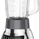 BLACK+DECKER PowerCrush Digital Blender with Quiet Technology, Stainless Steel, BL1300DG-P