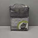 Tadpoles Quilted Stroller & Car Seat Cover - Light Grey | 27" x 20" x 2" | Made of 100% Super Soft Microfiber Polyester | Warm, Gentle & Durable | Ideal for Use as a Stroller Cover & Car Seat Cover