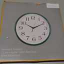 Bernhard Products Hunter Green Wall Clock Silent Non Ticking - 12 Inch Quality Quartz Battery Operated Round Easy to Read Home/Kitchen/Office/Classroom/School Clock