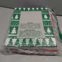 Hallmark Medium Christmas Gift Boxes with Lids (12 Shirt Boxes, 3 Designs: Lights, Trees, Red and Green Stripes) for Christmas, Holiday Parties, Hostess Gifts