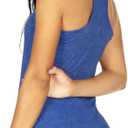 Tipsy Elves Womens 4th of July Tank Tops Cute Patriotic American Flag Shirt Sleeveless July Fourth Outfits (Blue)