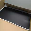 Adjustable Overbed Bedside Table, Hospital Bed Table with Wheels, Portable Rolling Desk, Mobile Small Standing Desk, Rolling Laptop Stand, Computer Cart, Black