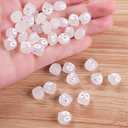 10 x 10-Piece Mini Luminous Elf Fairy Garden Accessories Set - Mysterious Black Briquettes Figurines for Bonsai Craft & Micro Landscape Gnomes Garden Magic, Enchanting Outdoor Patio Lawn Yard Decoration