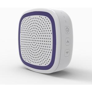 White Noise Machine,Wireless Connect Sound Machine with 36 Soothing Sounds, Sleep Machine for Adults Baby KidsMemory Function,3 Timers,15 Volume Levels for Home, Office, Travel. (White-Blue, Small)