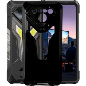 Cover for Ulefone Armor 34/Ulefone Armor 34 Pro Case, [6.95"]Shockproof Bumper Protection Shell Black