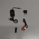 Ultra Xmagpot Bluetooth 5.4 Transmitter Receiver - CNC Aluminum & Ceramic Glass | Dual Link for 2 AirPods/Headphones | aptX Adaptive/HD Audio | Wireless Transmitter for Airplane/TV/Car/Gym (Black)