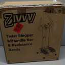 Stepper Machine with Resistance Bands, Mini Stepper with 300LBS Weight Capacity, Twist Stepper for Full Body Workout, Adjustable Step Height, Smooth and Quiet, Step Machine for Men Women