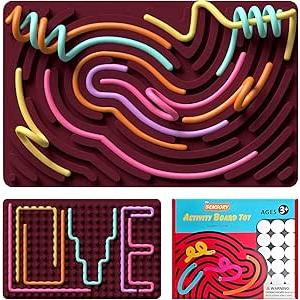 SENSORY
ACTIVITY BOARD TOY
Double Sided