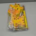 Aoriher Giraffe Piata Safari Piata with Blindfold and Bat Giraffe Birthday Party Supplies Safari Jungle Zoo Animal Party Favors for Birthday Supplies, 16 x 11.3 x 3.2 Inch