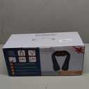 Neck Massager with Heat, Shiatsu Massager for Neck, Back, Shoulder, Foot and Leg, Deep Tissue 3D Kneading Massage for Relax Muscles at Home and Offie,Back Massagers for Women and Men (Black 2)