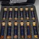 Whiskey Making Kit, Valentine's Day/Father's Day Whiskey Gift Set with 12 Natural Wood Chips & Botanicals, Create Your Own Craft Whiskey Flavors | DIY Whiskey Infusion Kit for Men