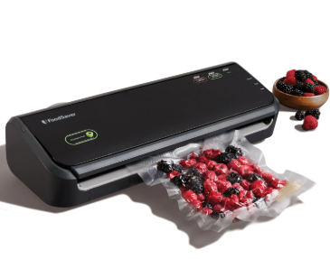 FoodSaver 2-in-1 Vacuum Sealer System + Cordless Handheld Sealer Black , Plastic, Spot Clean