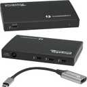 Plugable Thunderbolt 4 Hub | 60W Laptop Charging | 3X Thunderbolt 4 Ports | Dual 4K/Single 8K Displays | USB4 Compatibility - TBT4-HUB3C