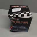 Universal Clamp-On Air Intake Filter, High Performance, Washable Filter, Replacement Air Filter, Flange Diameter 3inch/76mm (Blue)