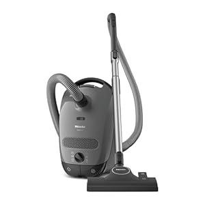 Miele Classic C1 Pure Suction Bagged Canister Vacuum, Graphite Grey - Portable, Household