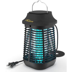 Bug Zapper, 4200V High Power Electric Mosquito Zapper for Outdoor and Indoor, Waterproof Efficient Bug Zapper for Home Kitchen Patio Camping