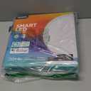 TALOYA Smart Ceiling Light Flush Mount LED WiFi,Compatible with Alexa Google Home,Dimmable Low Profile Ambient Light Fixture for Bedroom Living Room Hallway Kitchen Nursery,12 Inch,RGB