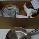 T-fal Cook & Strain Stainless Steel Cookware Set, 14 Piece Set, Dishwasher Safe, Multi, Silver