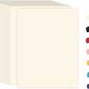 40 Sheets Cream Cardstock 8.5 x 11 Off White Card Stock,Goefun 65lb Ivory Paper Printer Paper for Cards Making, Office Printing, Wedding