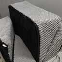 Dog Ramp for Stairs with AntiSlip Bump for Small & Senior Dogs and Cats – Stair Wedges for Dogs with Gentle Slope, Pet Ramp with Washable Cover & SelfSticky Pads for Safe Climbing (Gray, 6 Pack)