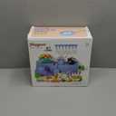 130Pcs Kitchen Playset, Toddler Pretend Cooking Play Pots, Pans, Utensils Cookware, Daily Food Fruit Veges, Shopping Storage Basket, Dessert, Prop Money, Learning Gift for Child (White)